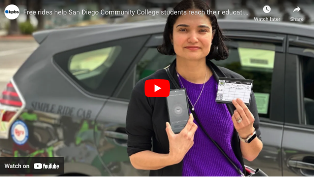 Free rides help San Diego Community College students